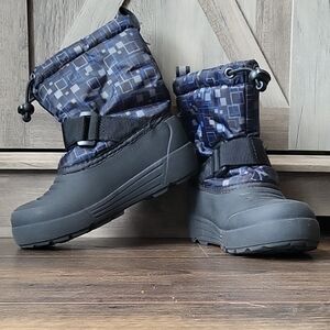 Northside Kids' Blue and Black Snow Boots